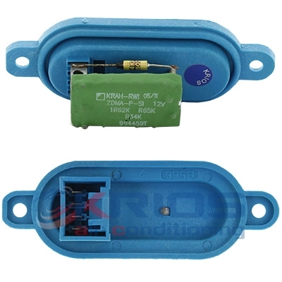 Resistor, interior blower